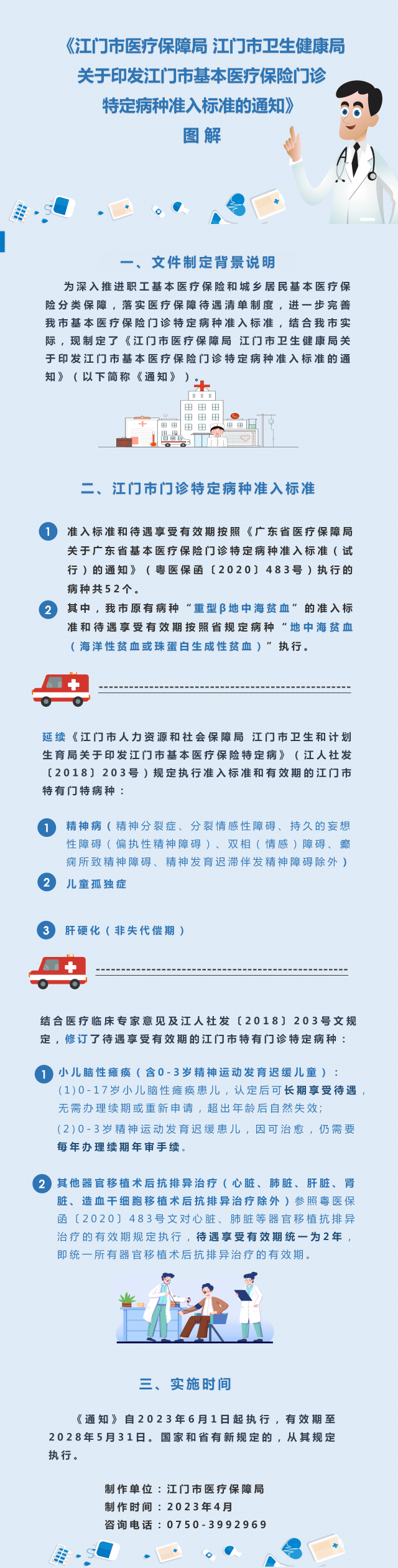 《开云电竞官方网站医疗保障局 开云电竞官方网站卫生健康局关于印发开云电竞官方网站基本医疗保险门诊特定病种准入标准的通知》图解.jpg