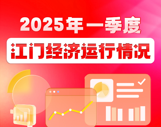 一图读懂2025年一季度江门经济运行情况
