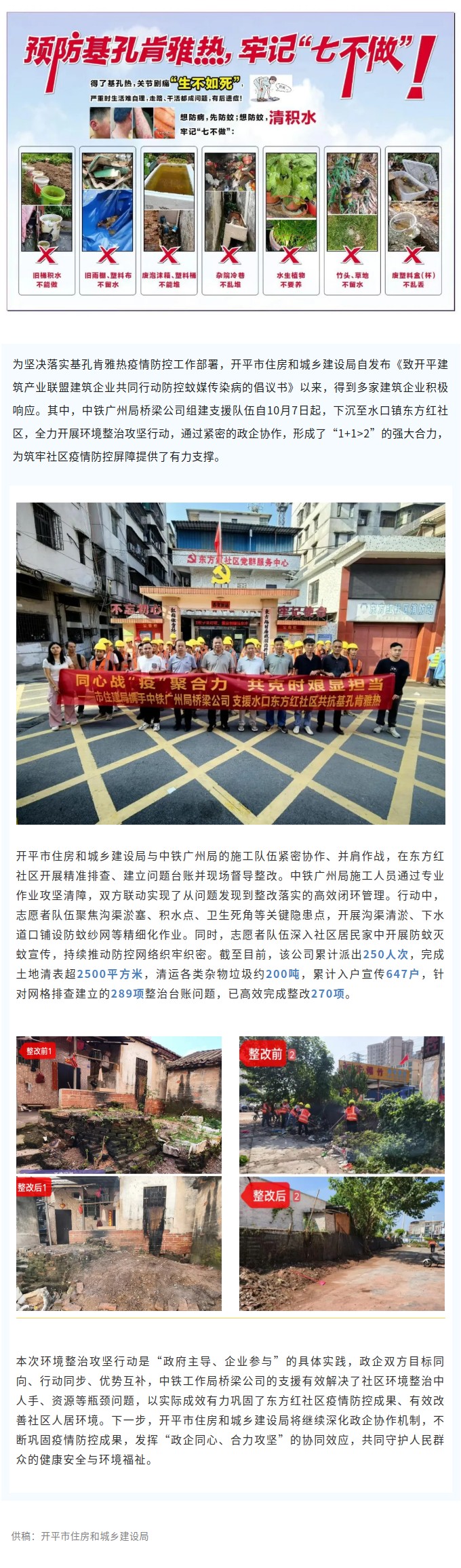 同心战“疫”聚合力，政企协作显担当！开平市住房和城乡建设局联合企业高效推进社区环境整治攻坚.jpg